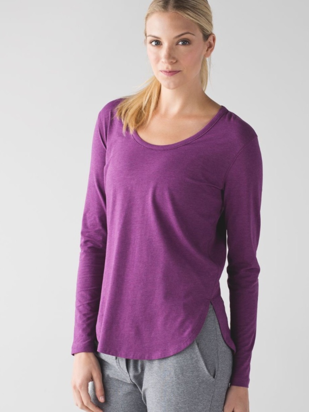 Lululemon Love Scoop Long Sleeve
Heathered Chilled Grape